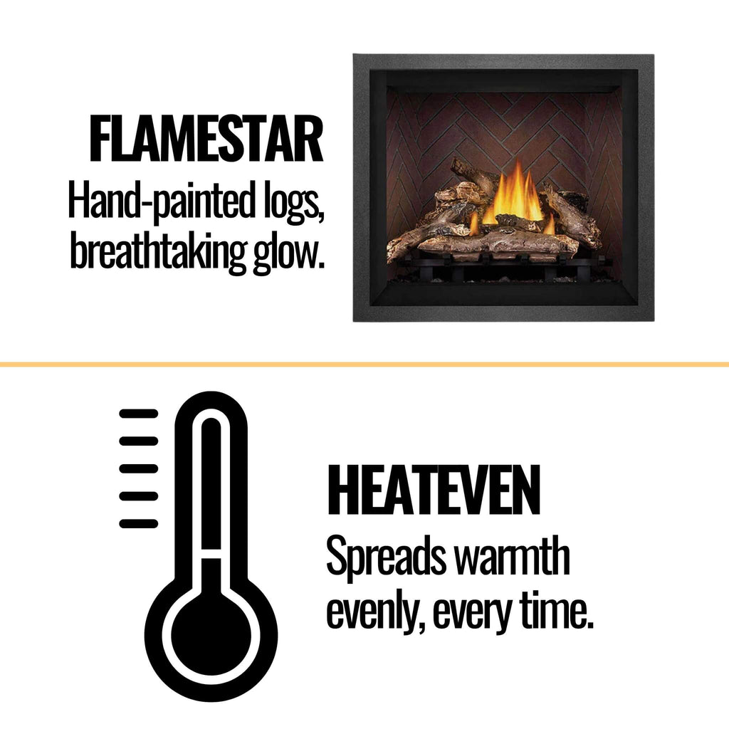 Napoleon Elevation Direct Vent Fireplace With Tempered Glass [EX36/42N/PTEL] (SAK93758) – SAKSBY WHOLESALE, view 5
