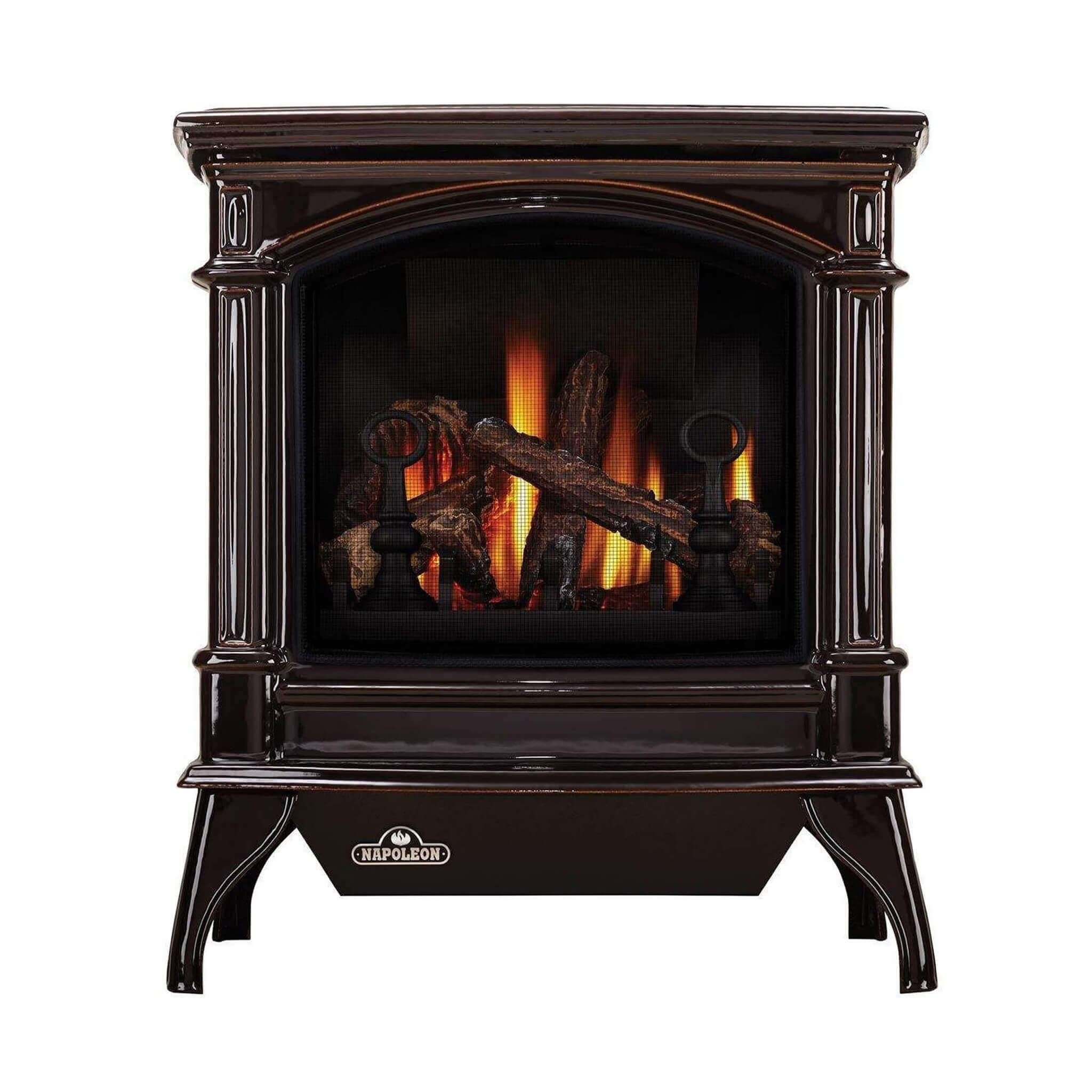 Napoleon Knightsbridge 60 Majolica Brown 27-Inch Natural Gas Stove With Flame And Heat Adjustment [GDS60-1NNSB] (SAK14738) – 