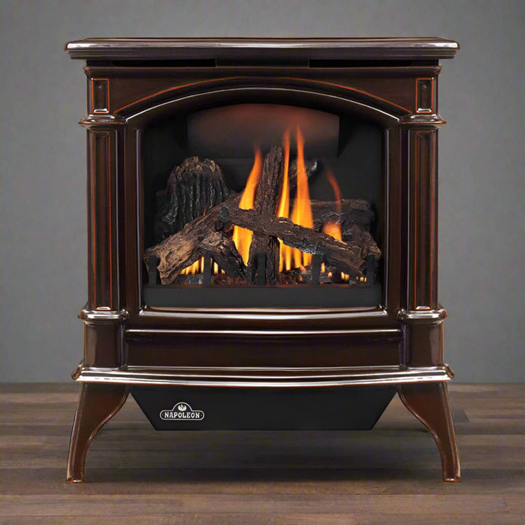 Napoleon Knightsbridge 60 Majolica Brown 27-Inch Natural Gas Stove With Flame And Heat Adjustment [GDS60-1NNSB] (SAK14738) – 