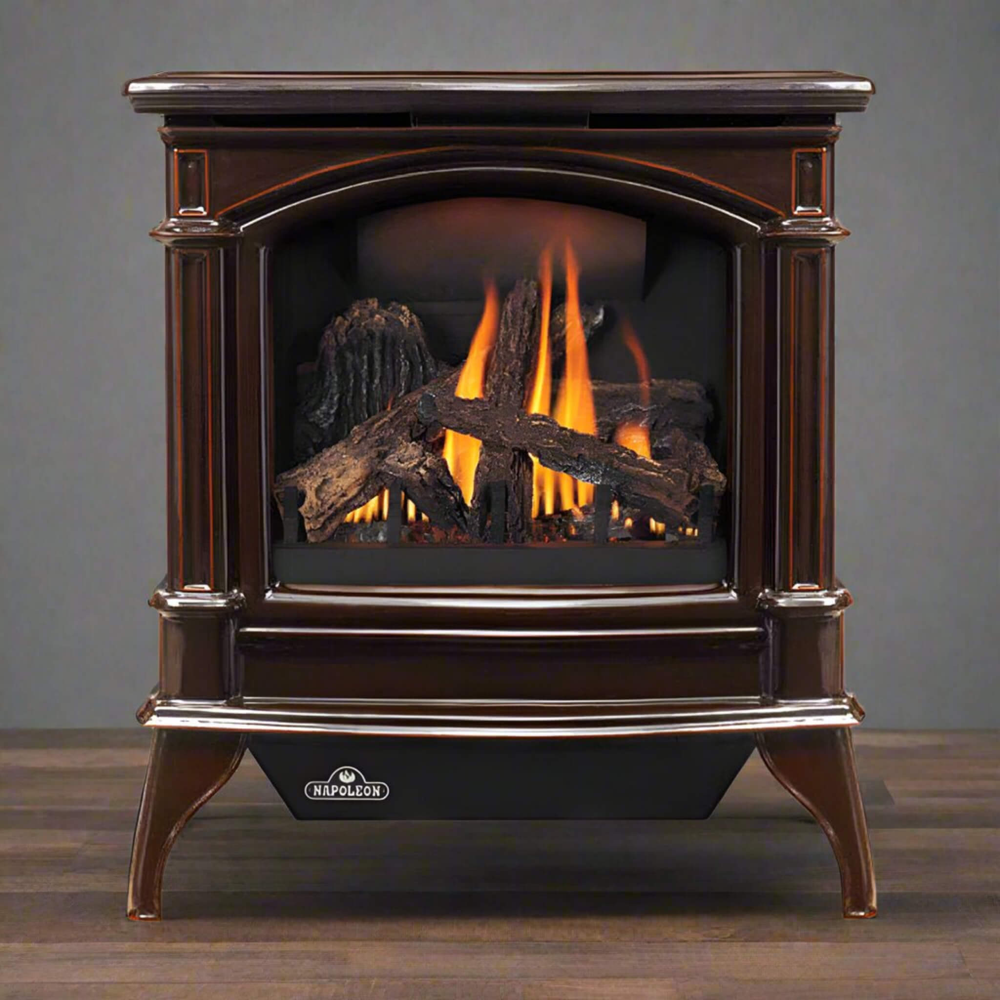 Napoleon Knightsbridge 60 Majolica Brown 27-Inch Natural Gas Stove With Flame And Heat Adjustment [GDS60-1NNSB] (SAK14738) – 