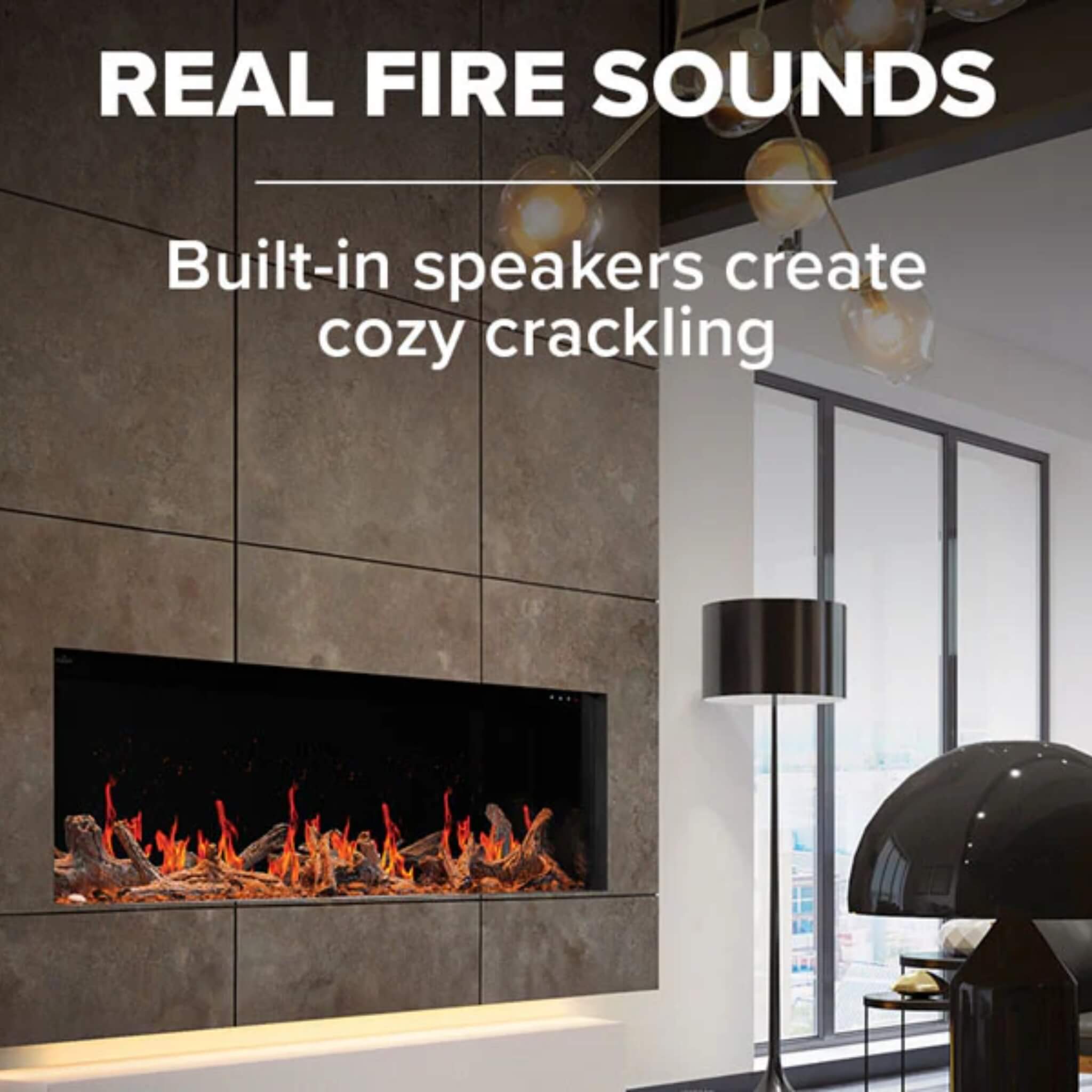 Napoleon Luminex 65-Inch LCD Built-In Electric Fireplace With Remote Control [NEFL65LCD-3SV] (SAK83665) – SAKSBY WHOLESALE, v
