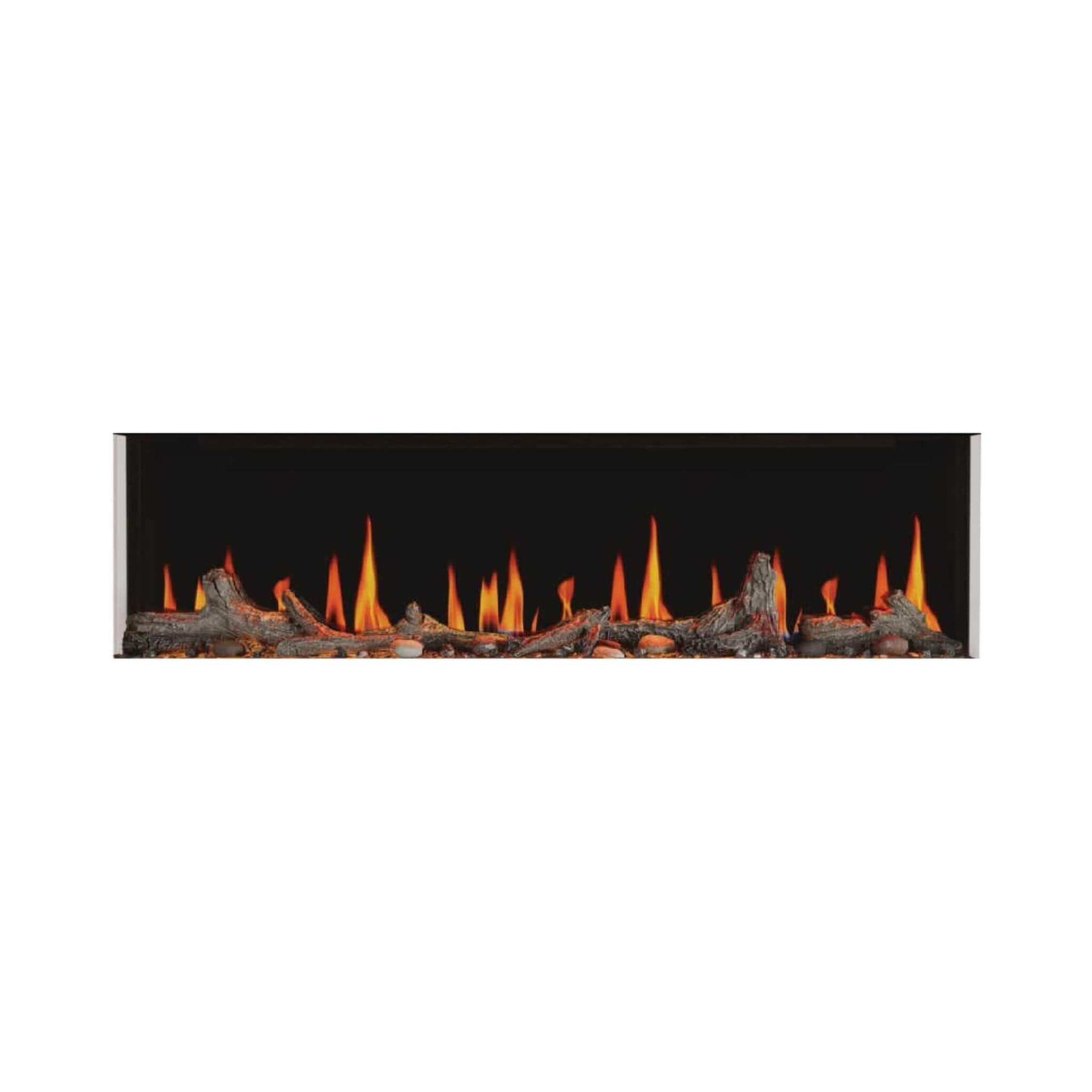 Napoleon Luminex 65-Inch LCD Built-In Electric Fireplace With Remote Control [NEFL65LCD-3SV] (SAK83665) – SAKSBY WHOLESALE