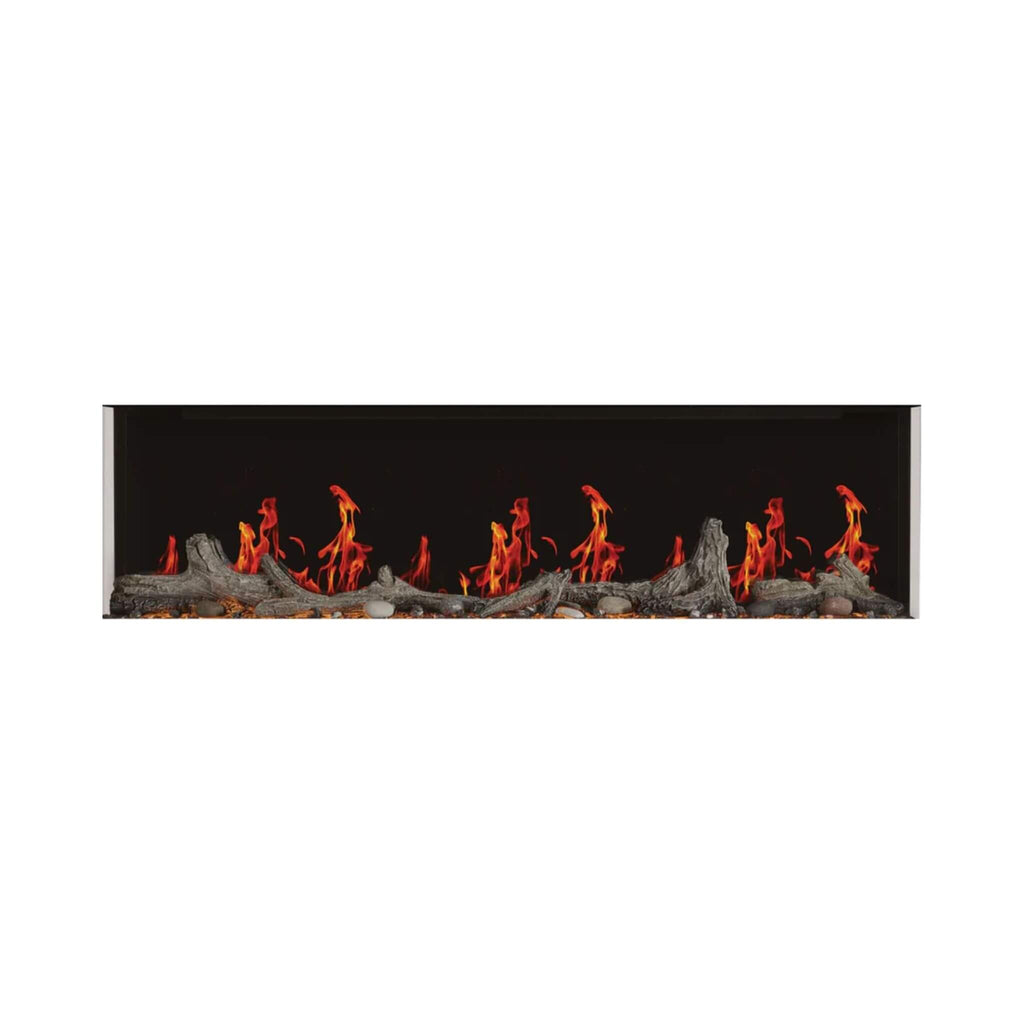 Napoleon Luminex 65-Inch LCD Built-In Electric Fireplace With Remote Control [NEFL65LCD-3SV] (SAK83665) – SAKSBY WHOLESALE, v