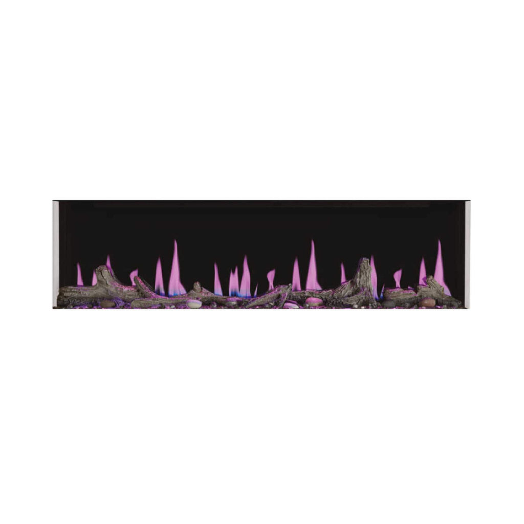 Napoleon Luminex 65-Inch LCD Built-In Electric Fireplace With Remote Control [NEFL65LCD-3SV] (SAK83665) – SAKSBY WHOLESALE, v