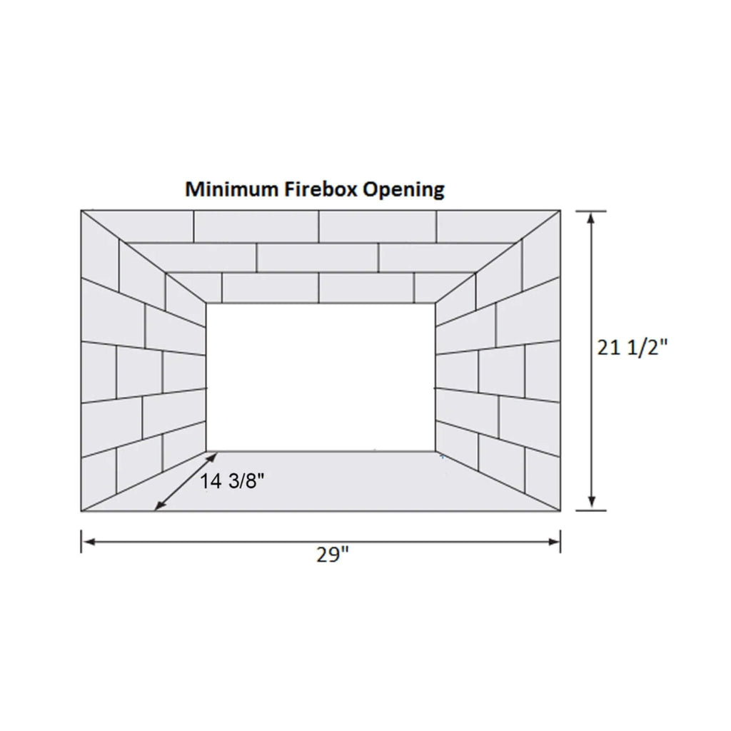Napoleon Oakville 3 28-Inch Direct Vent Natural Gas Fireplace Insert [GDI3N-1] (SAK25498) – SAKSBY WHOLESALE, view 9