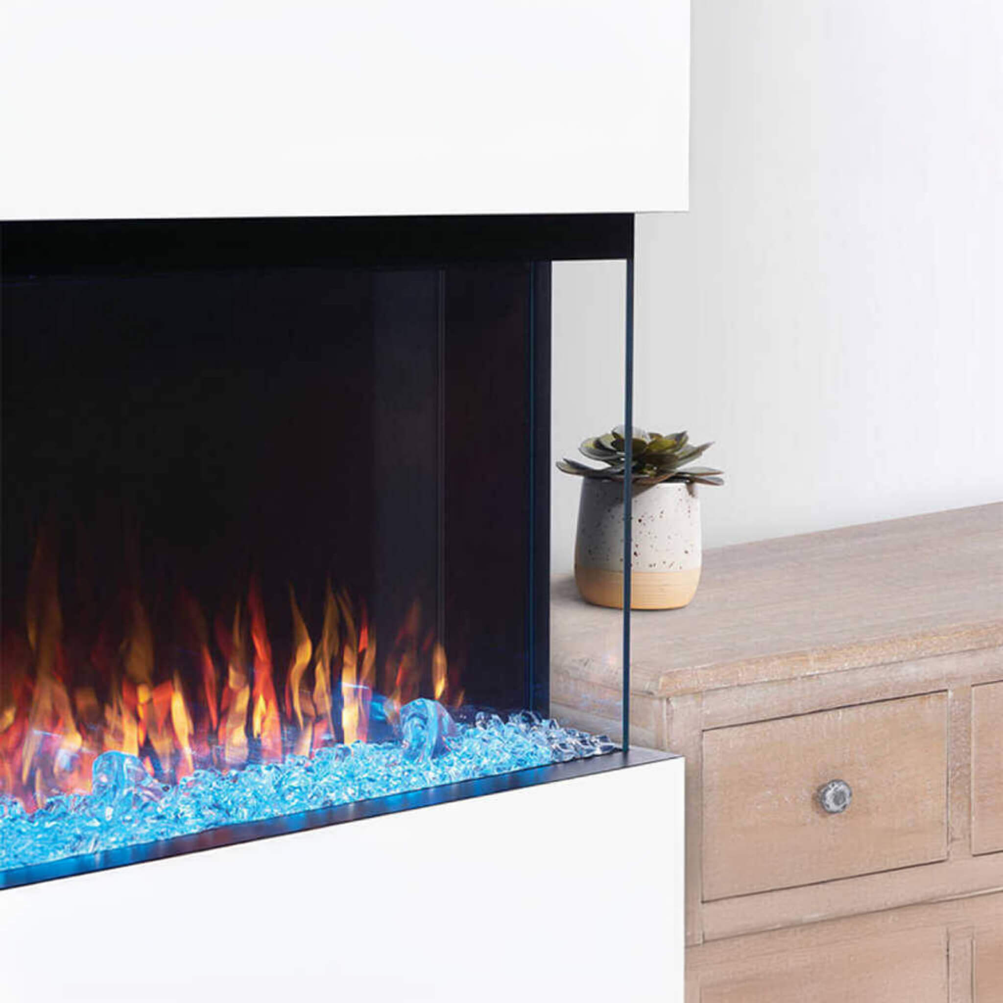 Napoleon Trivista 3 Sided Built-In Electric Linear Fireplace [NEFB50H/60H-3SV] (SAK32567) – SAKSBY WHOLESALE, view 6