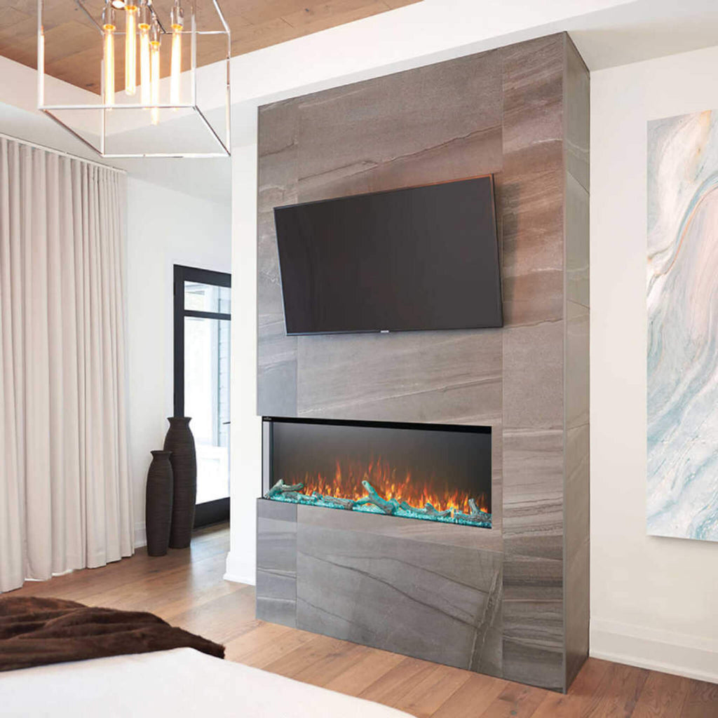Napoleon Trivista 3 Sided Built-In Electric Linear Fireplace [NEFB50H/60H-3SV] (SAK32567) – SAKSBY WHOLESALE, view 3