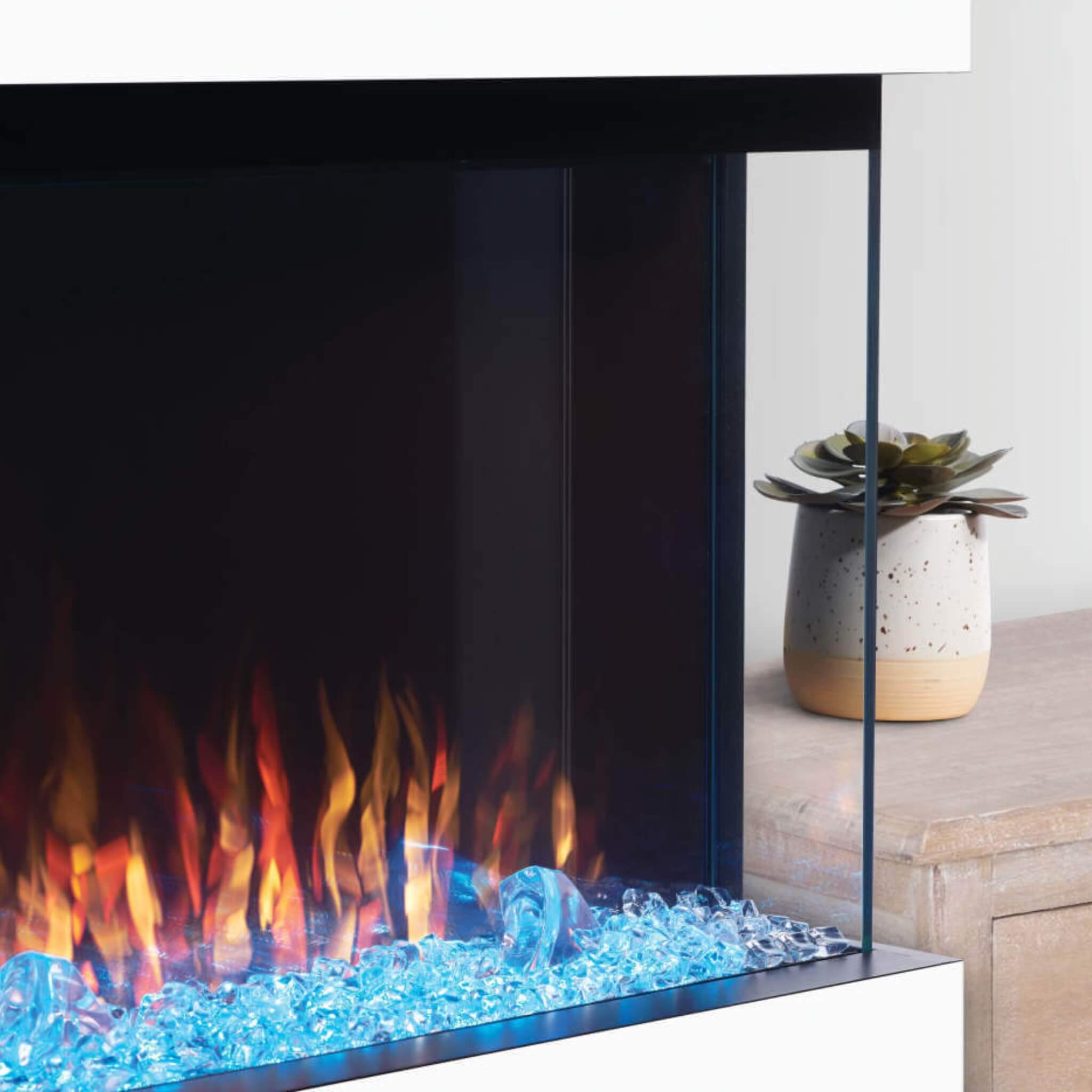 Napoleon Trivista 3 Sided Built-In Electric Linear Fireplace [NEFB50H/60H-3SV] (SAK32567) – SAKSBY WHOLESALE, view 9