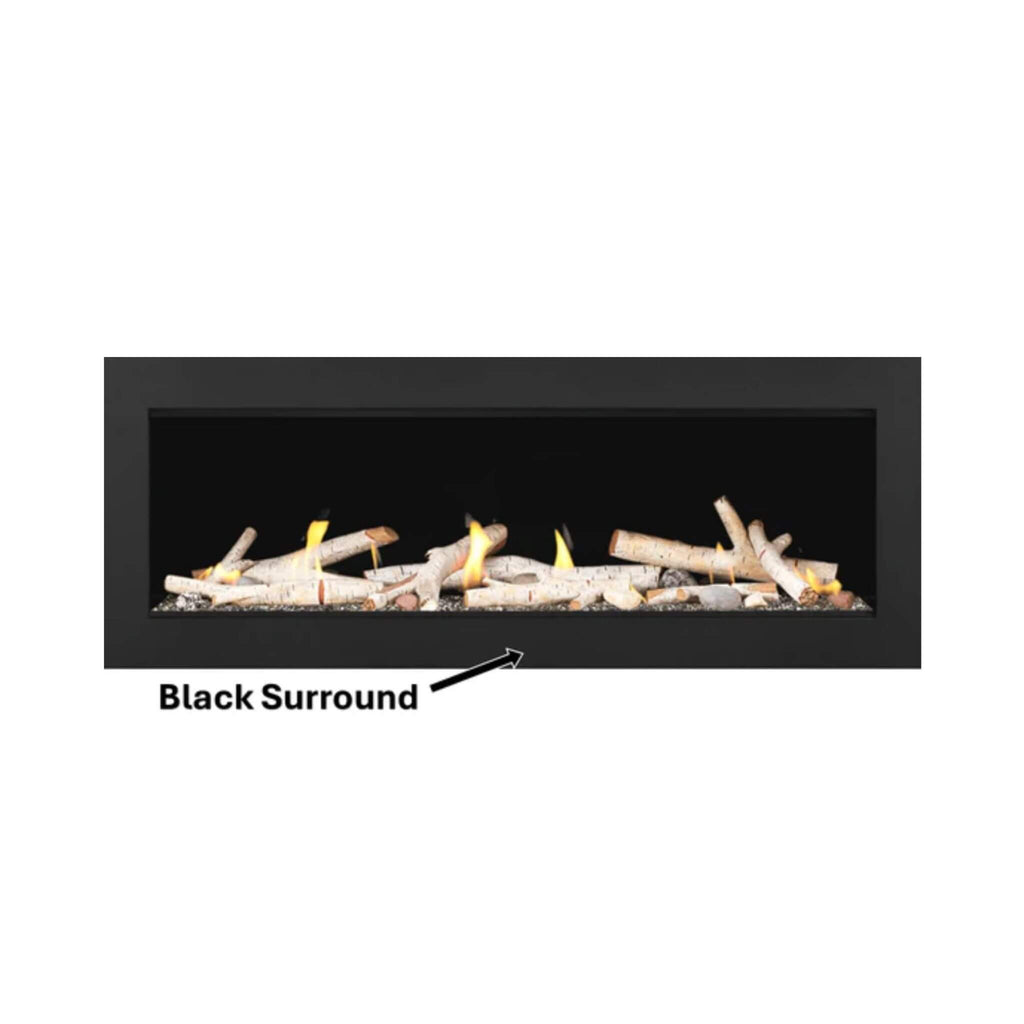 Napoleon Vector 50 Single-Sided 65-Inch Direct Vent Electronic Natural Gas Fireplace With Night Light System [LV50N-2] (SAK29