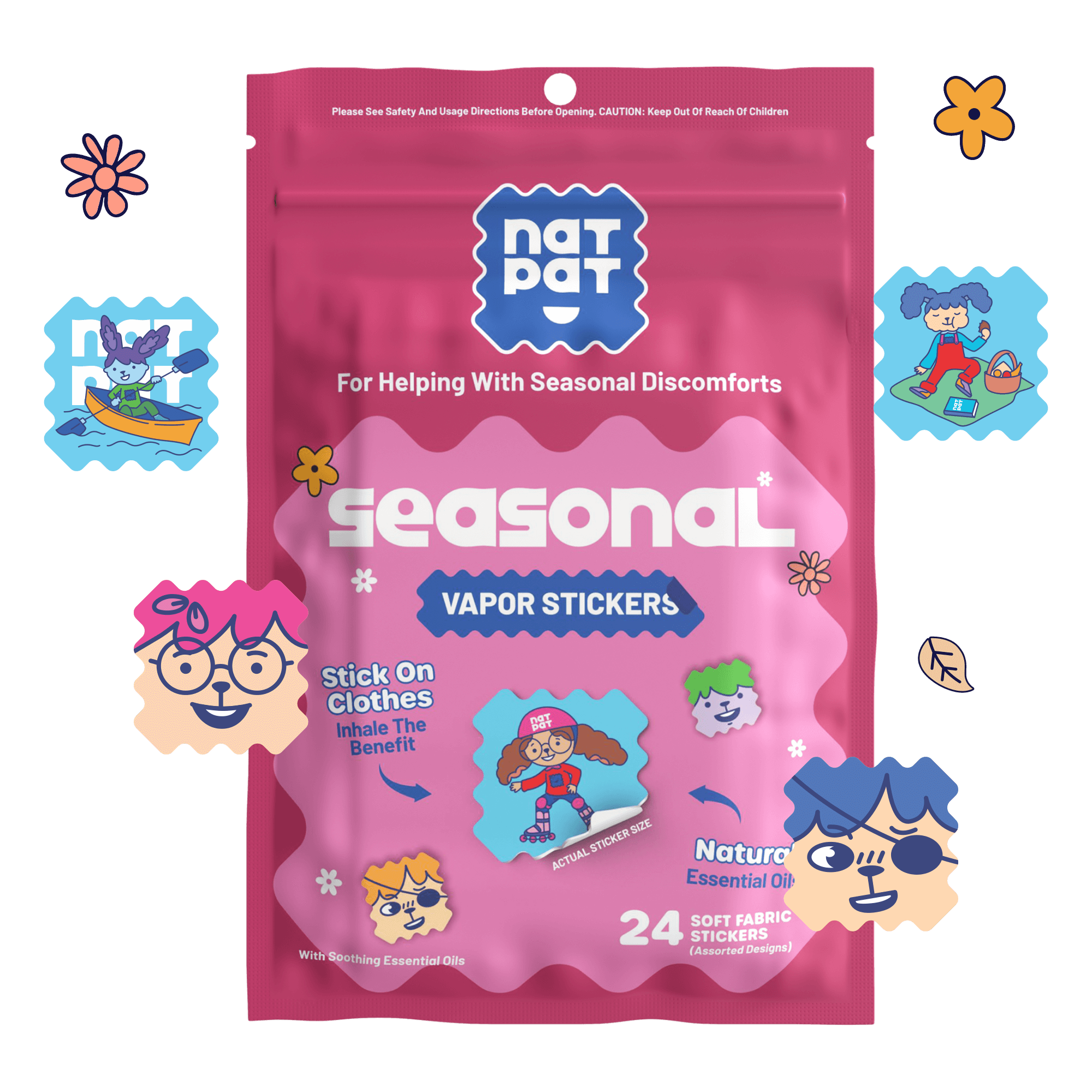 Allergy Relief Stickers