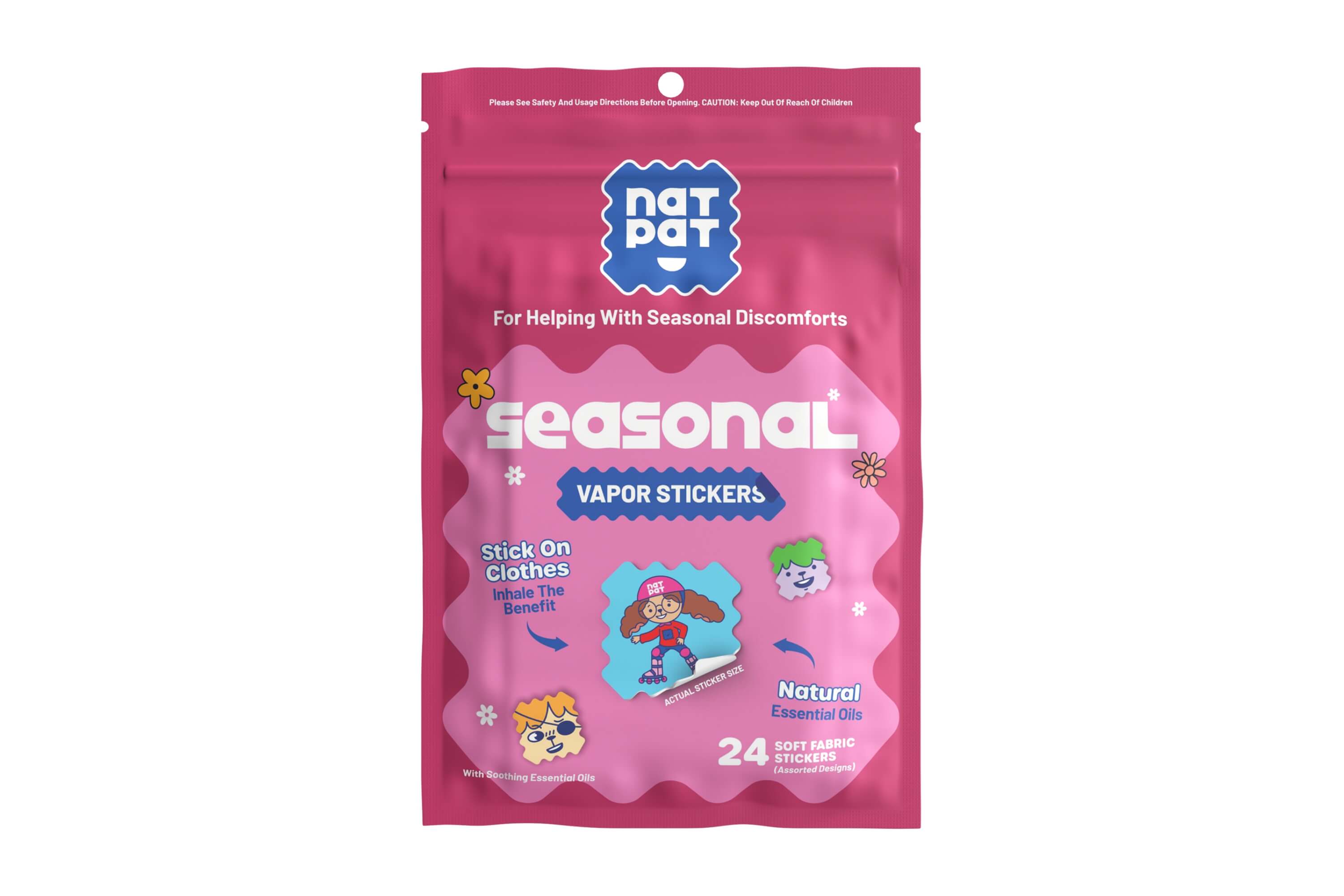 Allergy Relief Stickers