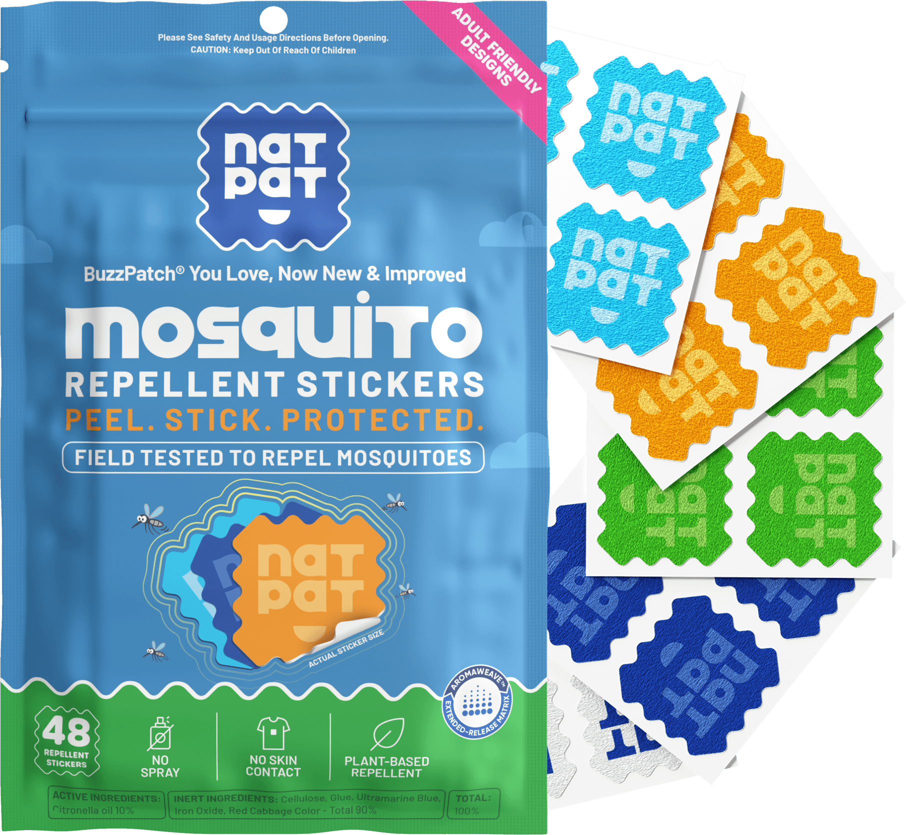 Mosquito Repellent Patches for Adults