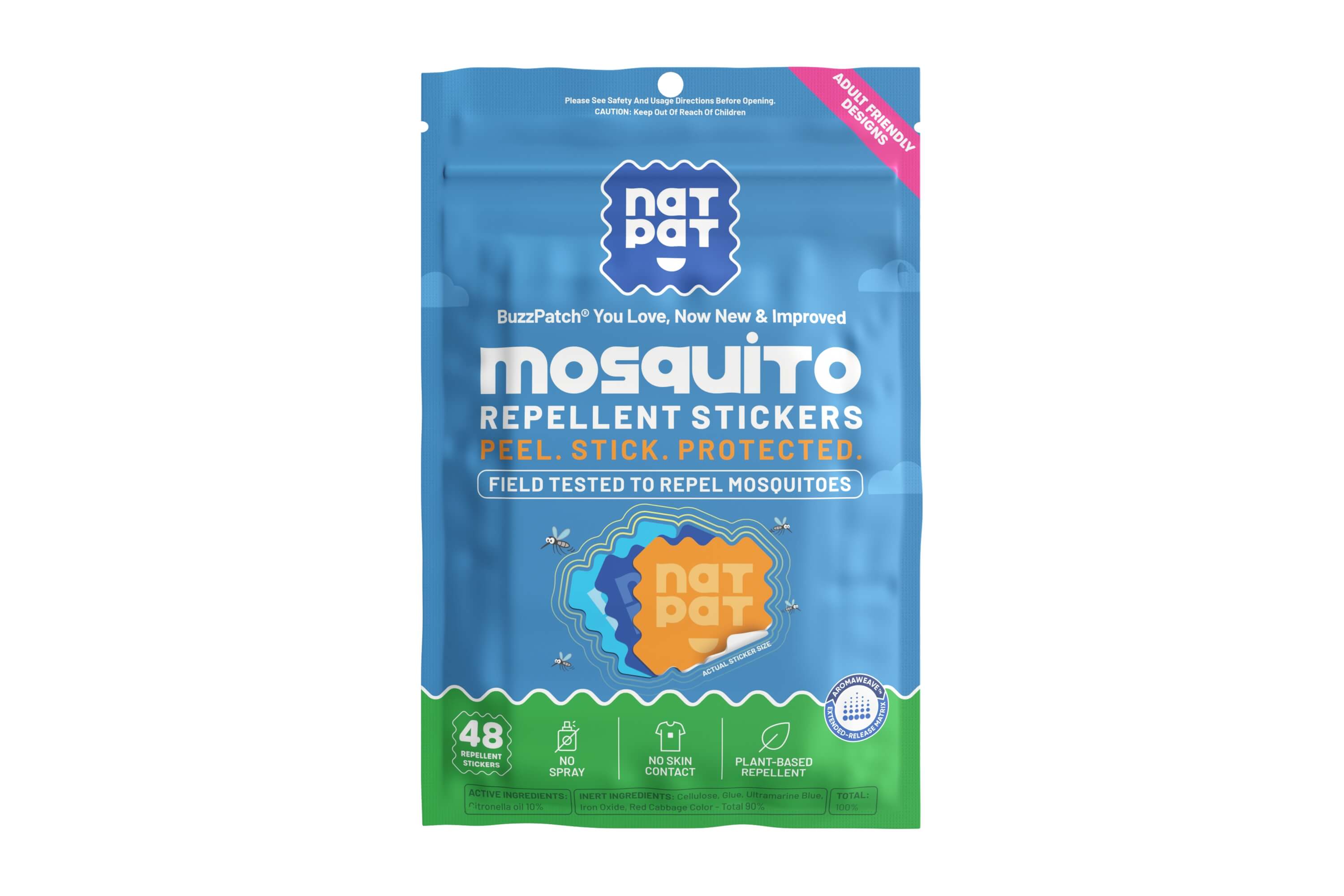 Mosquito Repellent Patches for Adults
