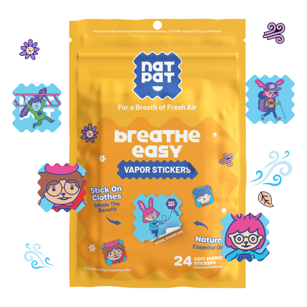StuffyPatch - Breath Easy Stickers