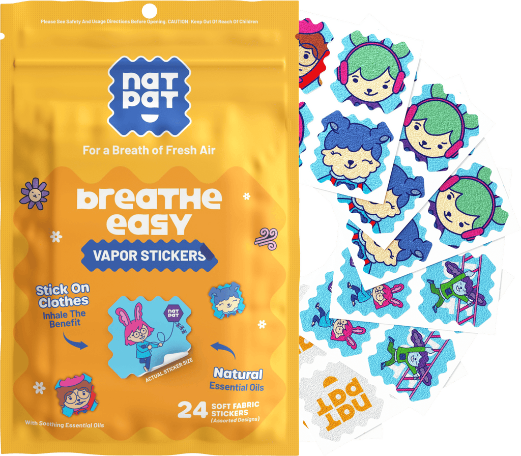 StuffyPatch - Breath Easy Stickers