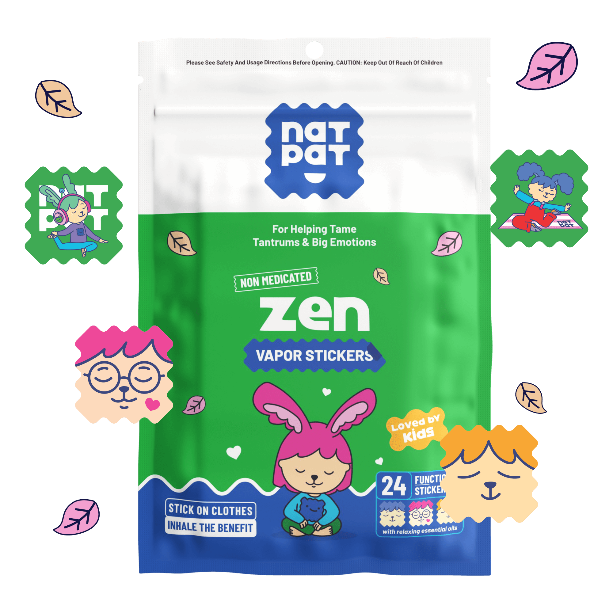 ZenPatch Stress Relief - Mood Calming Patches