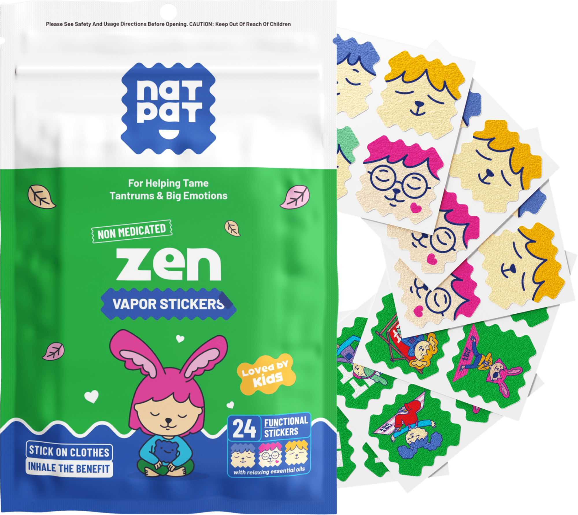 ZenPatch Stress Relief - Mood Calming Patches