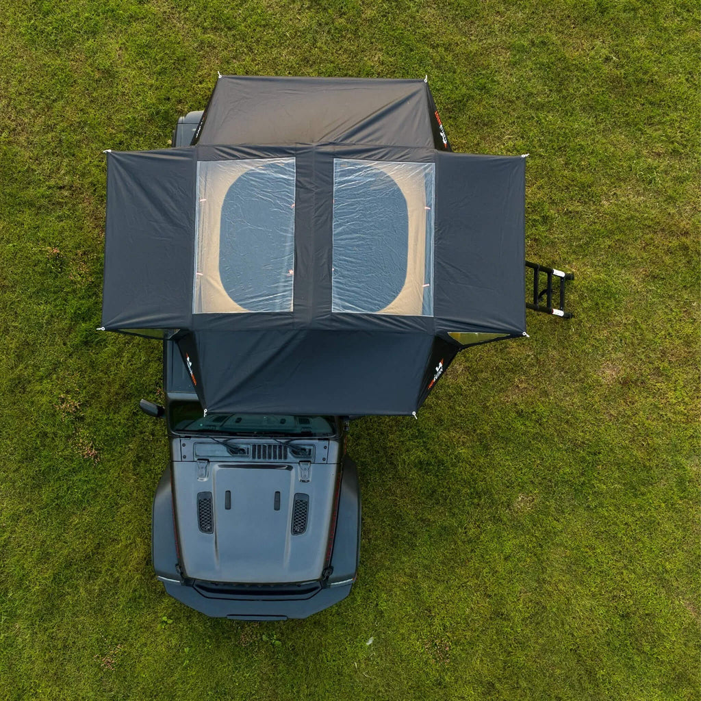 Naturnest Andromeda Khaki Soft-Shell Rooftop Tent With Large Panoramic Skylight & YKK Doors (SAK72384) – SAKSBY WHOLESALE, vi