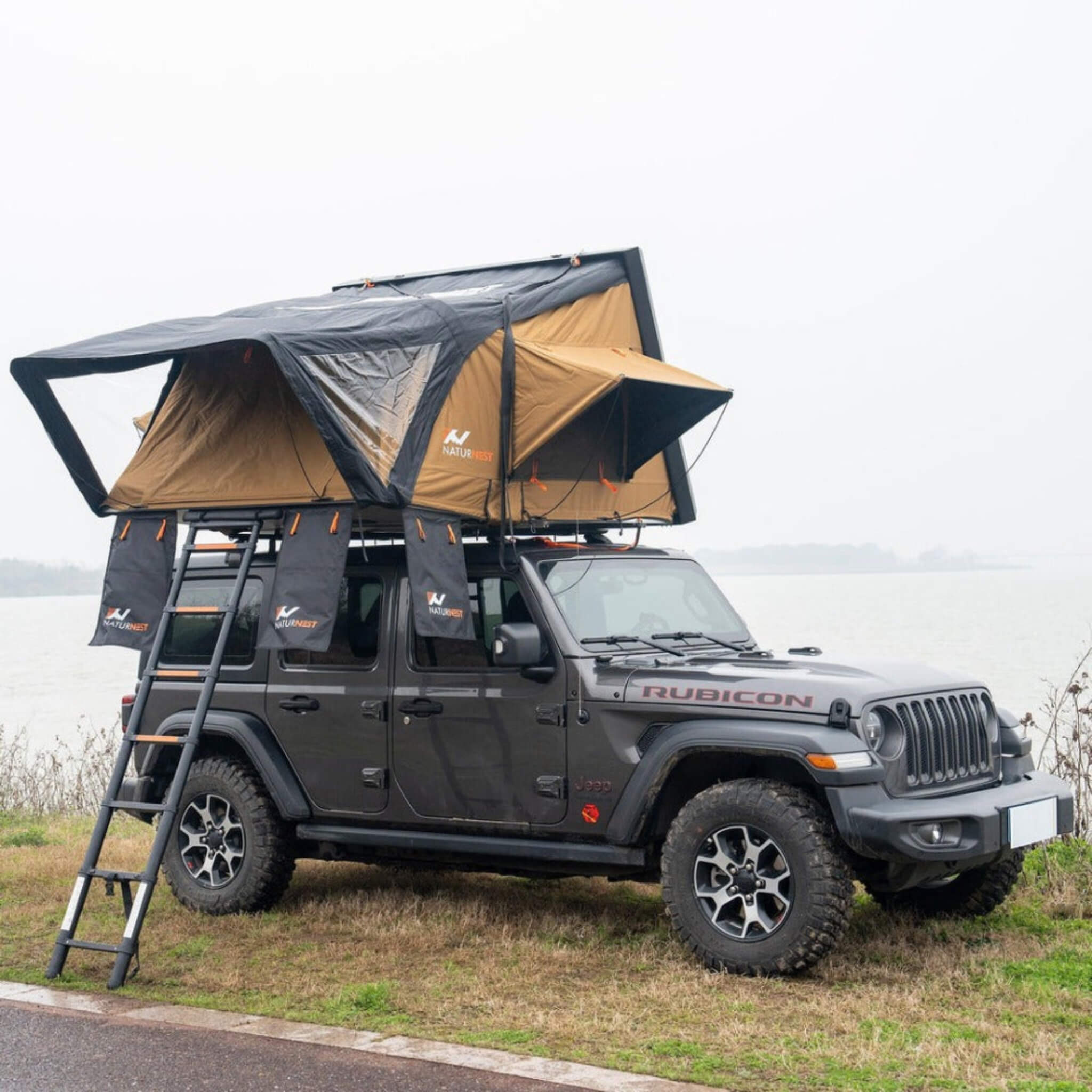 Naturnest Sirius 2 Premium 2XL 3-Person Clamshell Rooftop Tent (SAK91382) – SAKSBY WHOLESALE, view 5