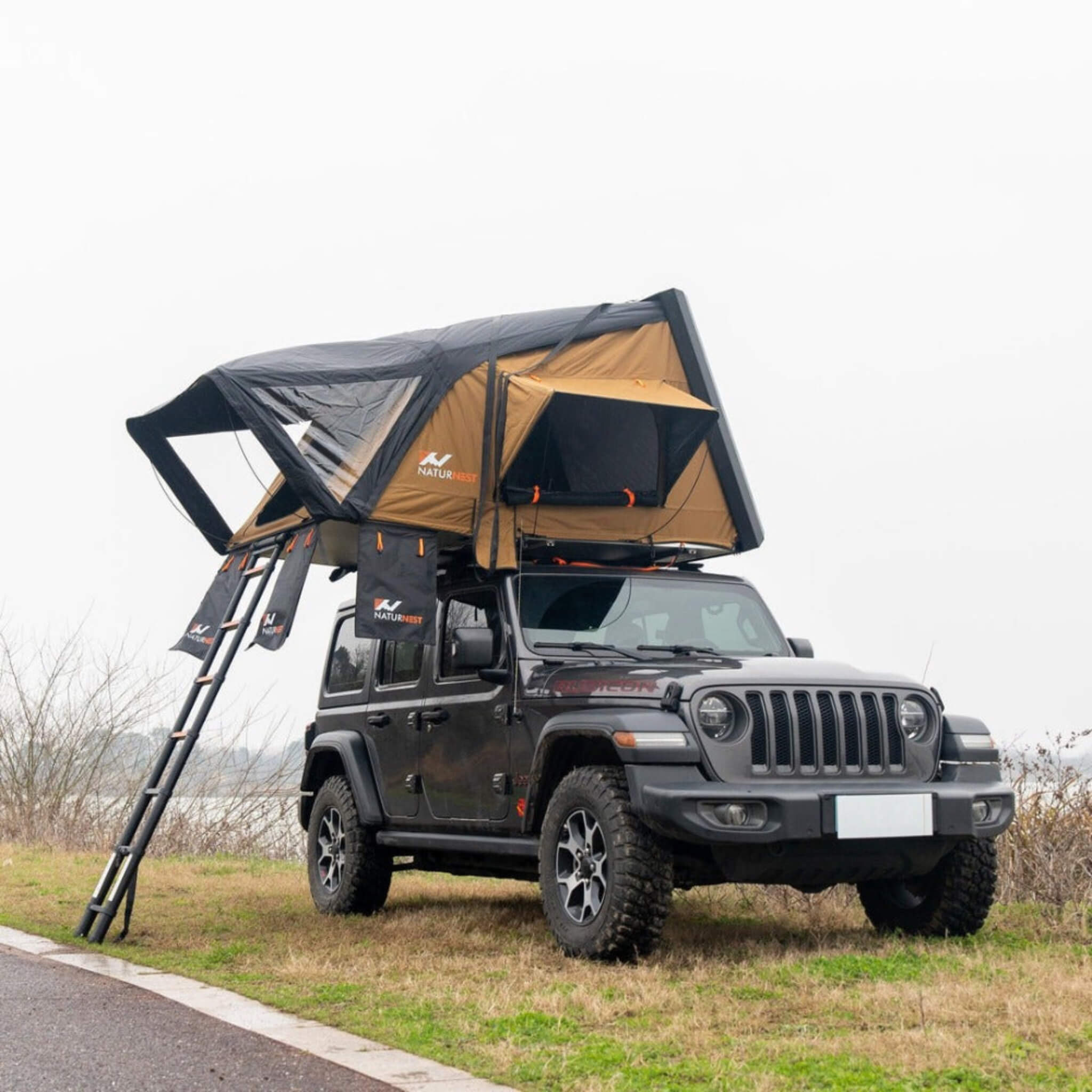 Naturnest Sirius 2 Premium 2XL 3-Person Clamshell Rooftop Tent (SAK91382) – SAKSBY WHOLESALE, view 8