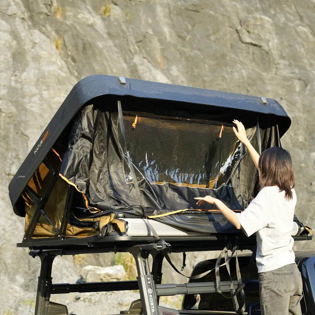 Naturnest Sirius 2 Plus XL Premium 4-Person Clamshell Rooftop Tent (SAK74092) – SAKSBY WHOLESALE, view 4