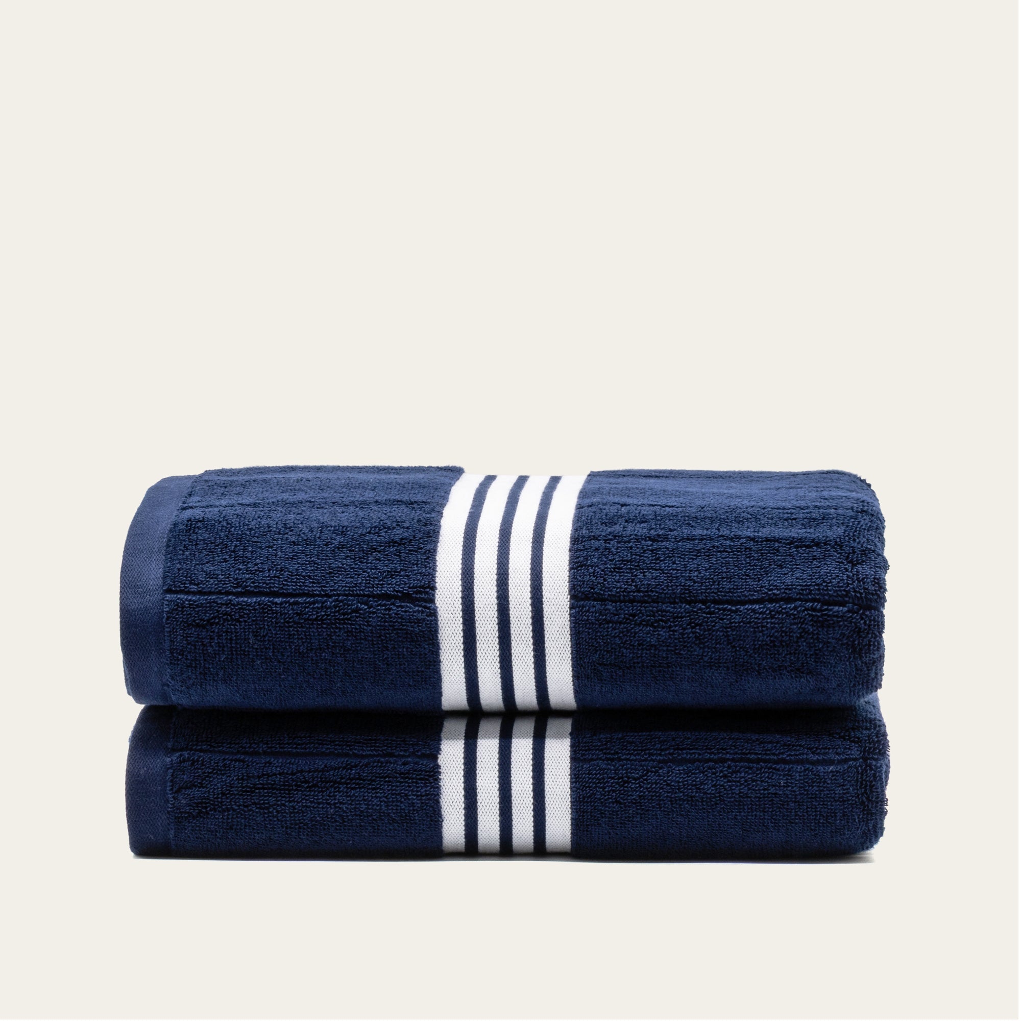 Italic Nautilus Towels — flat-lay composition