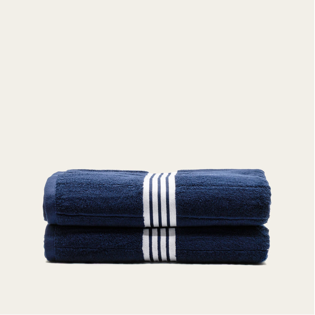 Italic Nautilus Towels — detail close-up