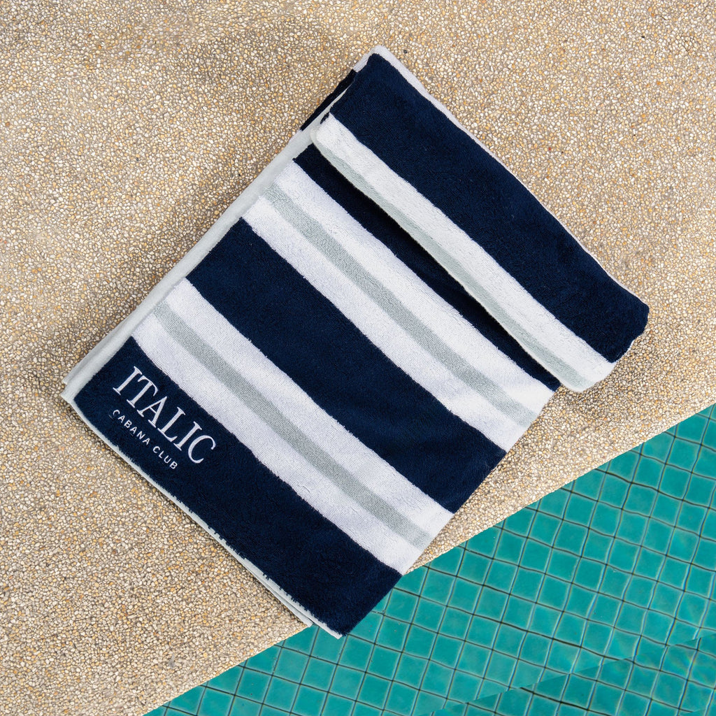 Italic Bondi Cabana Towels — fabric or material detail