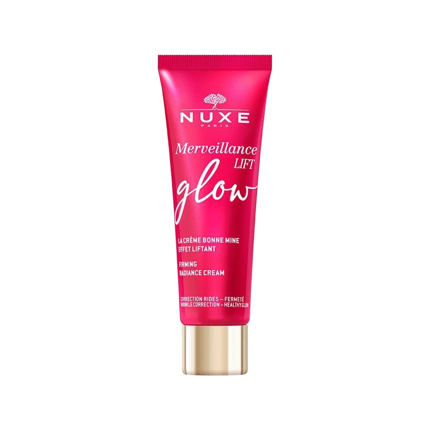 Nuxe Merveillance Lift Glow Firming Radiance Cream - Anti-aging Skincare, Hydrating Firming Moisturizer for Radiant Skin