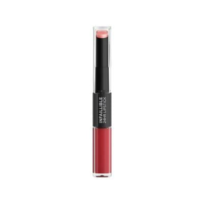 Loreal Paris Infaillible 2-in-1 Liquid Lipstick & Lip Balm - Long-Lasting 24 Hour Lip Color with Moisturizing Benefits