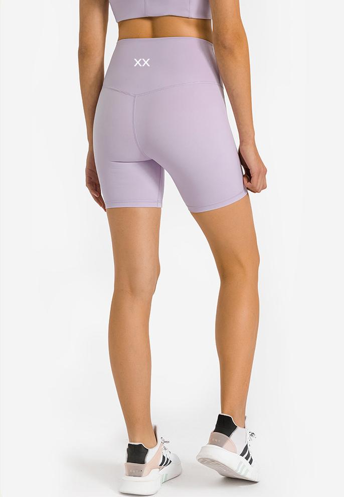 BLACKOUT BARBELL Luka Short (Lilac) — main product shot