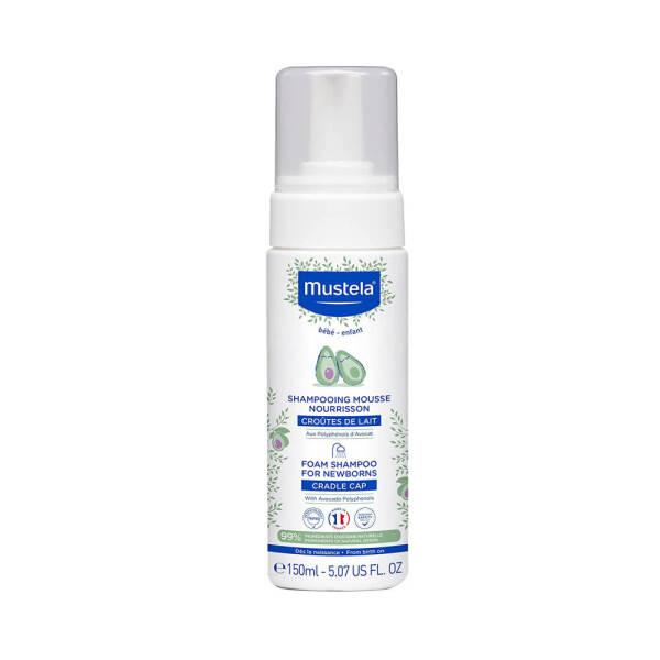 Mustela Baby Foam Shampoo for Newborns - Gentle, Tear-Free, 5.07 fl oz