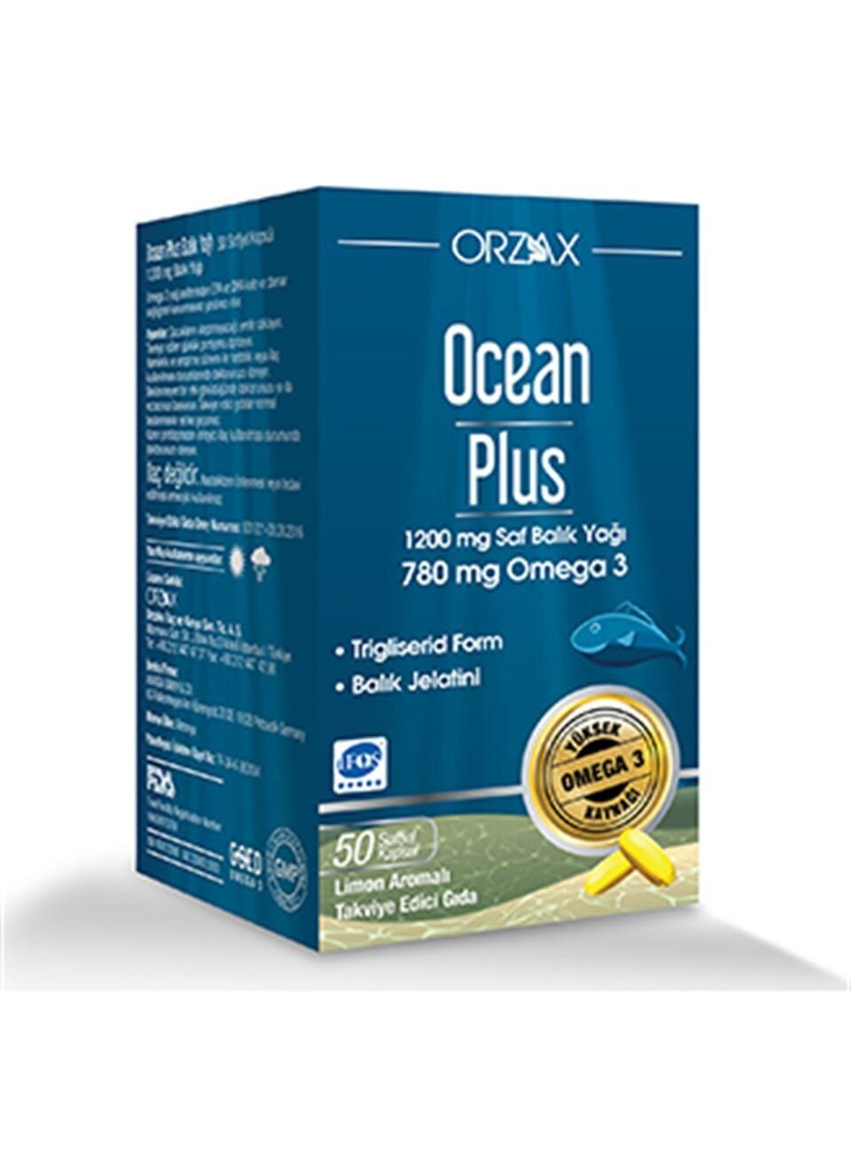 Ocean Plus Omega-3 Fish Oil Capsules - High-Dose EPA & DHA