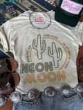 Wild Junkie Neon Moon Cactus Graphic Tee — main product shot