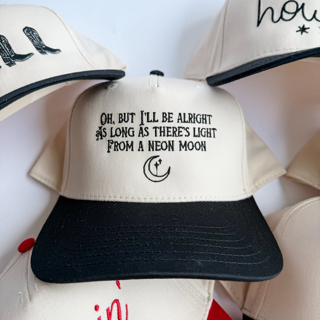 Coco & Rho Neon Moon - Trucker Hat — lifestyle context