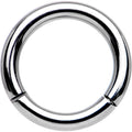 BodyCandy 14G 5/16 Solid G23 Implant Grade Titanium Hinged Segment Ring — main product shot