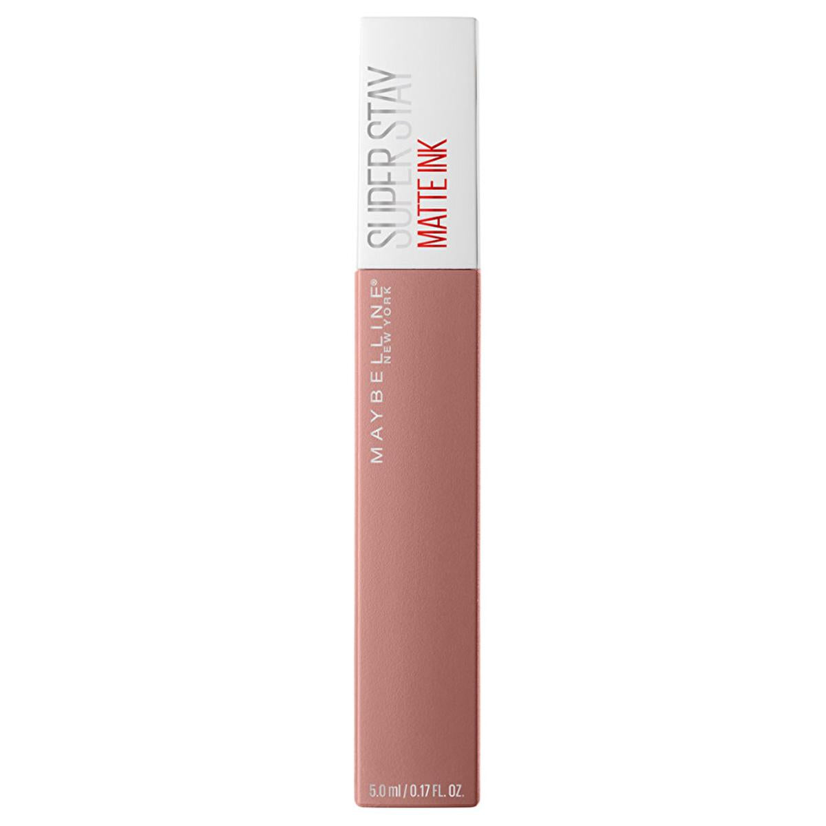 Maybelline Super Stay Matte Ink Liquid Matte Lipstick - 16H Long Lasting, Transfer Resistant Unnude Poet Lip Color