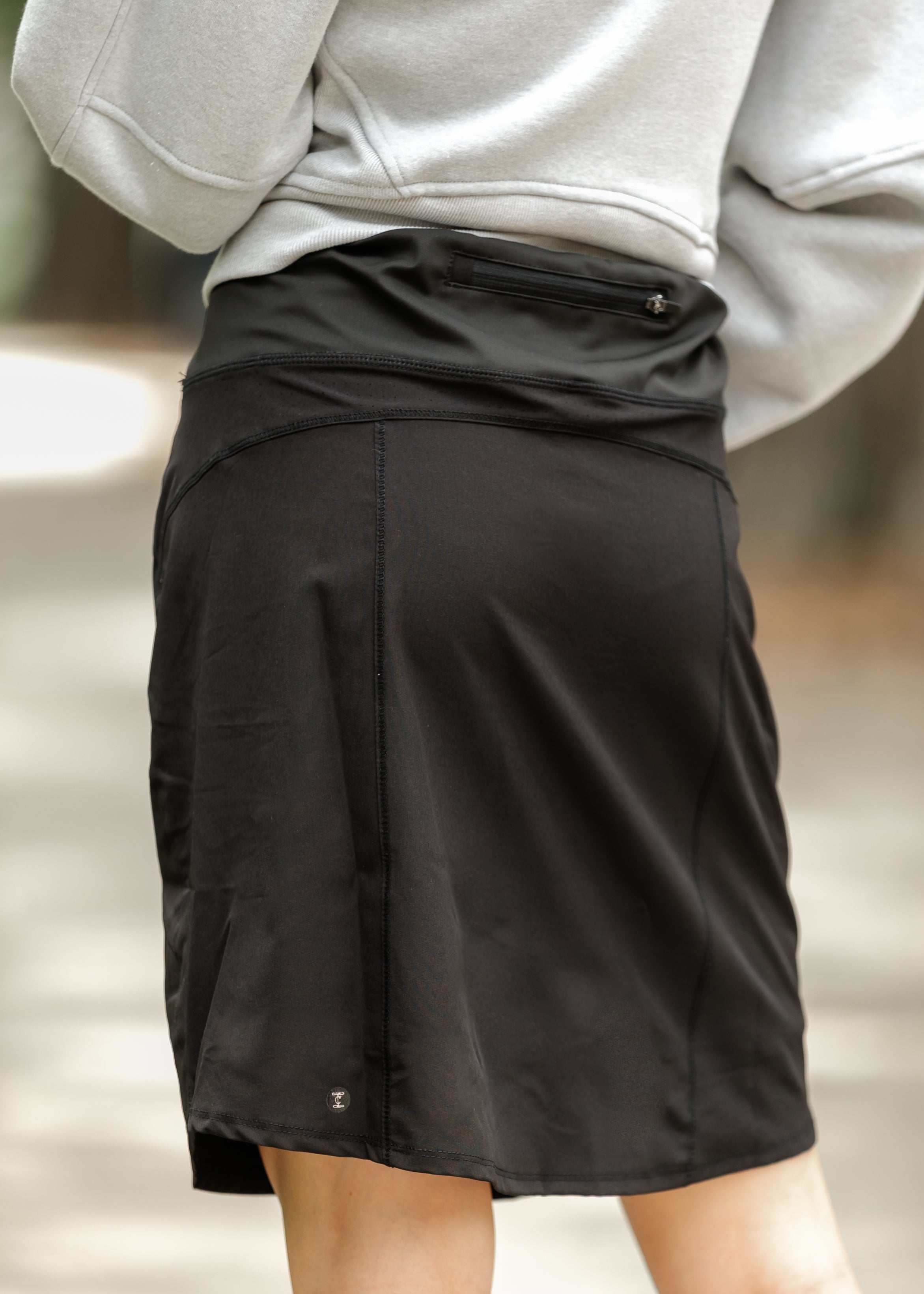 Inherit Co. Nia High Rise Skort — alternative angle