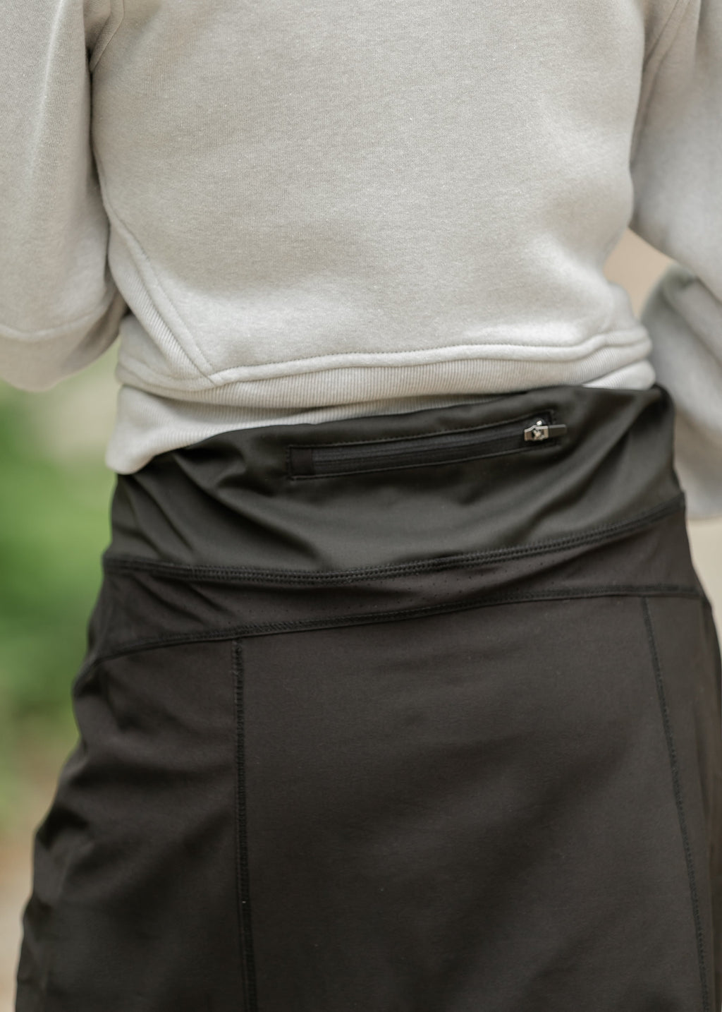 Inherit Co. Nia High Rise Skort — back view