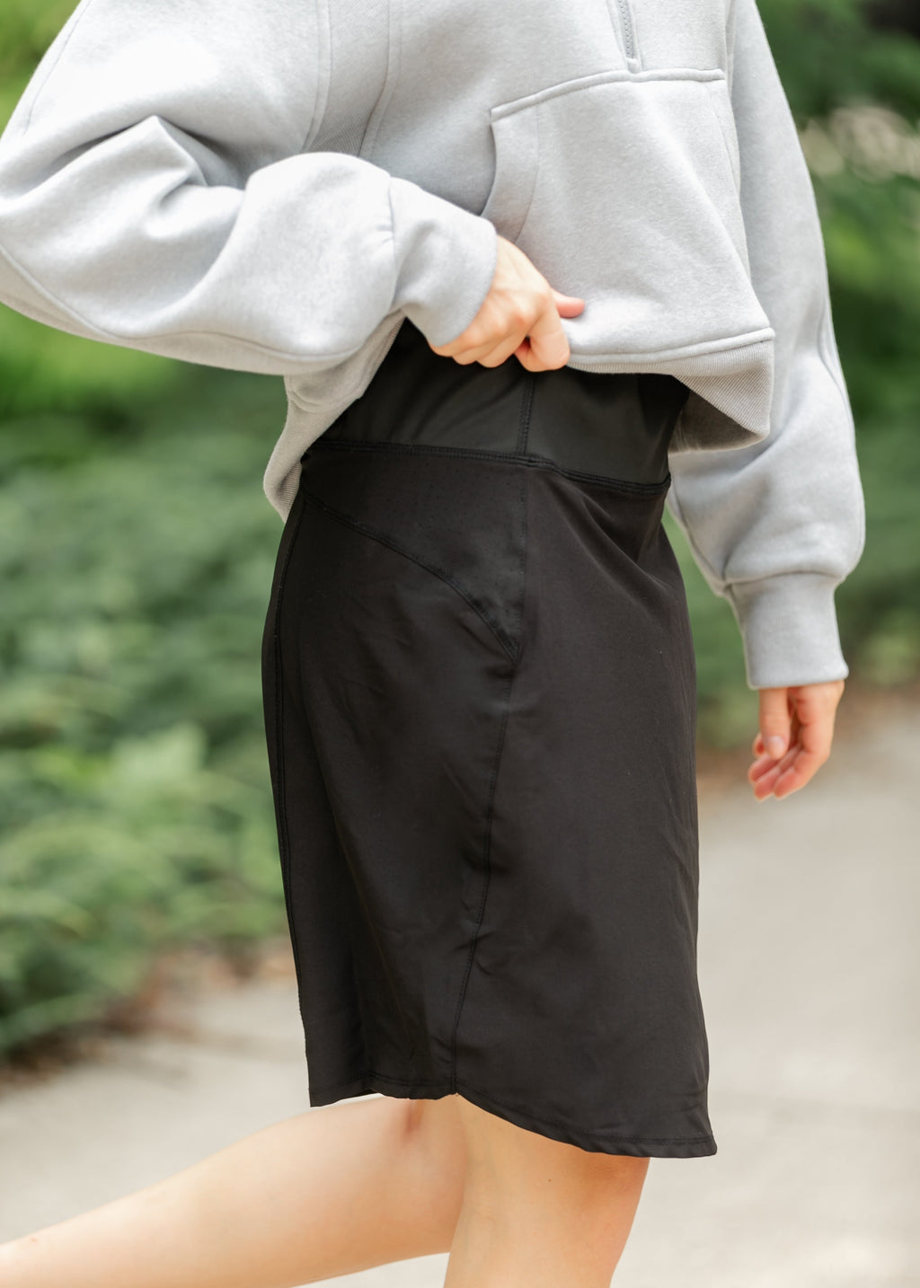 Inherit Co. Nia High Rise Skort — side view