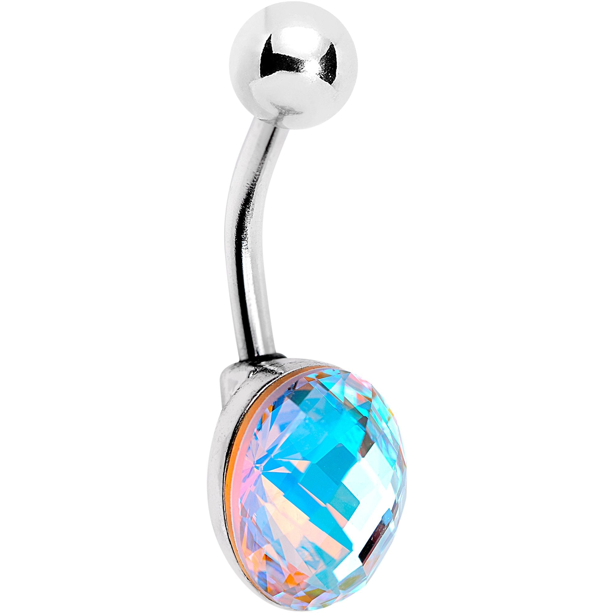 BodyCandy Aurora Gem Big Bubble Belly Ring — main product shot