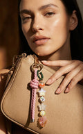 Pink Starry Bag Charm