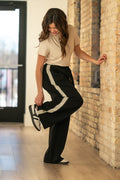 Inherit Co. Nina Wide Leg Track Pants — main product shot