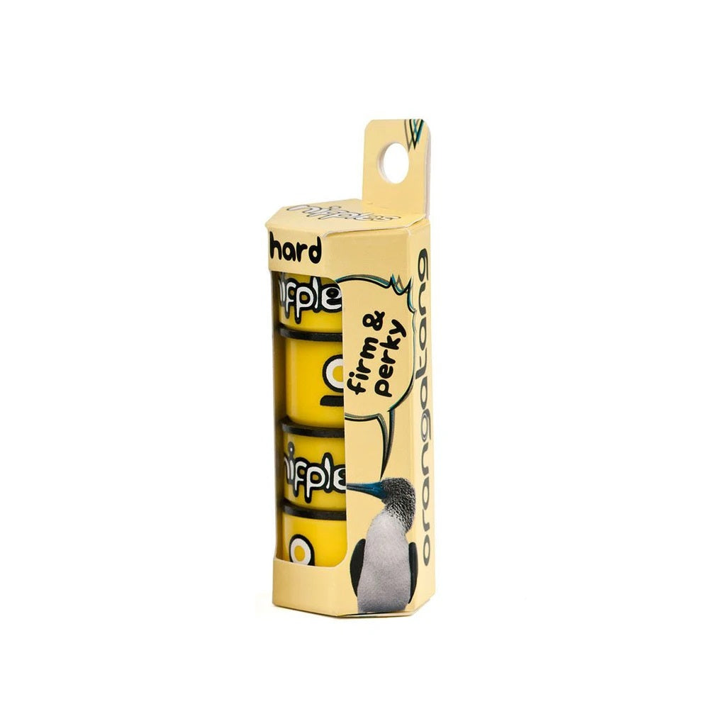 Orangatang Nipple Double Barrel Bushings Hard - Yellow (Set)