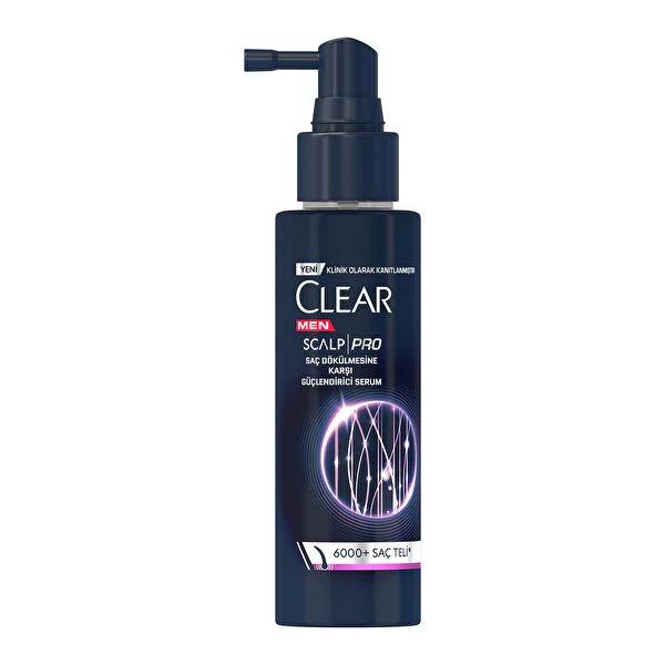 Clear Men Scalp Pro Hair Strengthening Serum for Men - Reduces Hair Loss, Clinically Proven, 2.37 fl oz