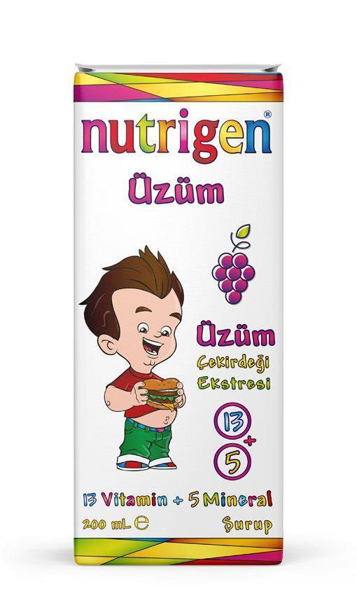 Nutrigen Grape Seed Extract Vitamin Syrup - Nutrient Rich | 6.76 fl oz
