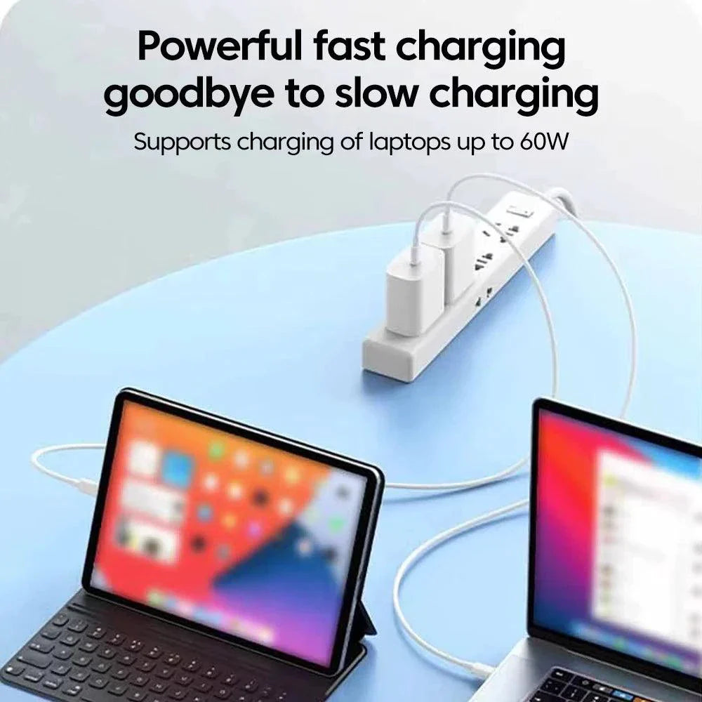 NNBILI 3Pcs Universal 120W 10A Fast Charger PD Dual Type C Quick Charging Cable Data Wire Cord For iPhone 15 16 Samsung HUAWEI
