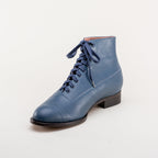 American Duchess Noble Men's Vintage Lace-Up Boots (Blue) — color variant