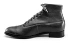 American Duchess Noble Men's Vintage Lace-Up Boots (Purple) — detail and construction