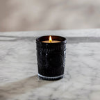 Italic Noir Swiss Scented Glass Candle — Swiss-made scented candle in noir glass vessel